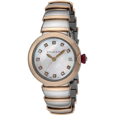 BVLGARI LU33WSPGSPGD/11 Watch - Lucea BVLGARI 2-Year Warranty [Parallel Import] White - Premium Men's Fragrance