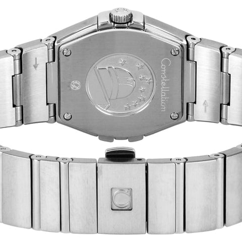 OMEGA 123.15.24.60.05.002 Ladies Constellation White Pearl Swiss Luxury Watch 5 Year Warranty Classic Design