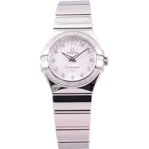 OMEGA 123.15.27.60.55.004 Constellation 5-Year Warranty White [Parallel Import]