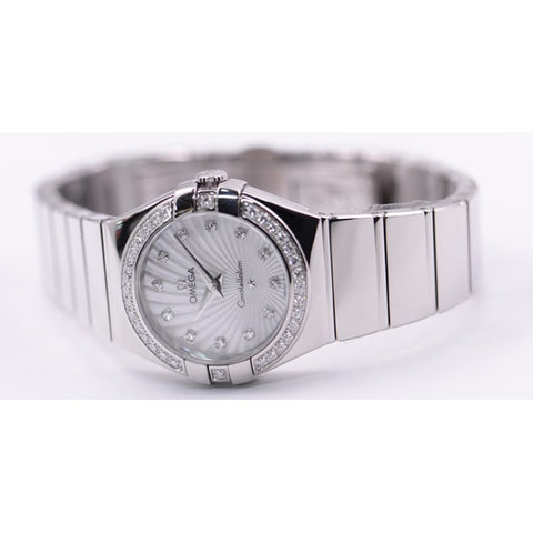 OMEGA 123.15.27.60.55.004 Constellation 5-Year Warranty White [Parallel Import]