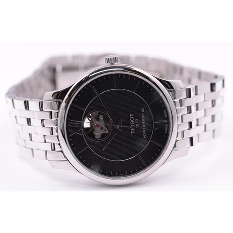 TISSOT T0639071105800 Watch - Tradition Powermatic 80 Open Heart （TRADITION POWERMATIC 80 OPEN HEART） [Parallel Import] (Imag