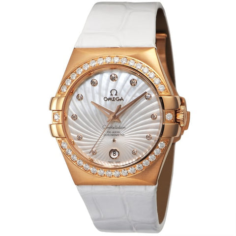 OMEGA 123.58.35.20.55.003 OMEGA Constellation 5-Year Warranty White Dial - Luxury Swiss Watch [Parallel Import]