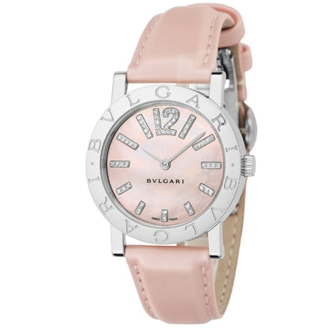 BVLGARI BB33C2SL/D Elegant Pink Pearl Design, Luxurious Italian Craftsmanship, Timeless Fashion Statement for Any Occasion