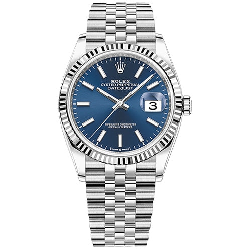 ROLEX 126334 Watch - Datejust 41mm Jubilee Bracelet Black Dial Automatic Watch Sapphire Crystal Water Resistant