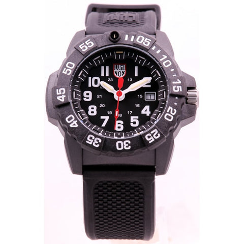 LUMINOX 3501 Watch - Navy SEAL BK QT Rubber [Parallel Import]