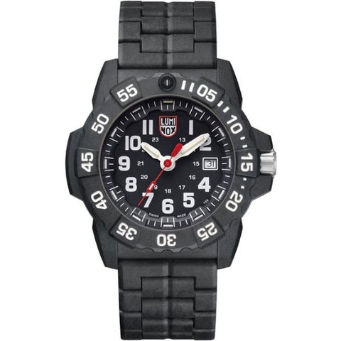 LUMINOX 3502 Watch - Navy SEAL BK QT Carbon Belt [Parallel Import]