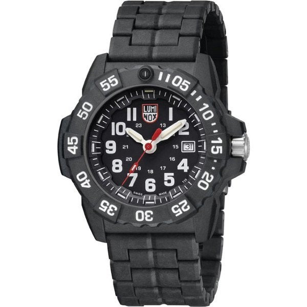 LUMINOX 3502 Watch - Navy SEAL BK QT Carbon Belt [Parallel Import] (Image 2)