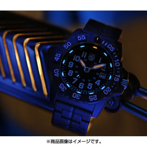 LUMINOX 3502 Watch - Navy SEAL BK QT Carbon Belt [Parallel Import] (Image 5)