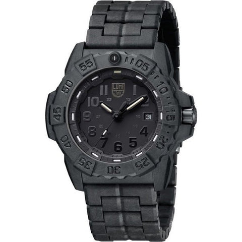 LUMINOX 3502.BO Watch - Navy SEAL BKOUT QT Carbon Belt [Parallel Import] (Image 3)