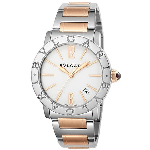 BVLGARI BBL37WSSPGD Watch - BVLGARI Bvlgari 2-Year Warranty White Watch - Luxury Timepiece for Men and Women