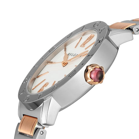 BVLGARI BBL37WSSPGD Watch - BVLGARI Bvlgari 2-Year Warranty White Watch - Luxury Timepiece for Men and Women (Image 2)