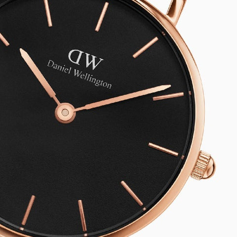 Daniel Wellington DW00100217 Watch - Daniel Wellington PETITE MELROSE 28mm Rose Gold Watch - Elegant Women's Timepiece (Image