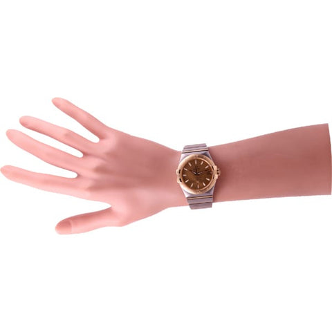 OMEGA 123.20.35.20.08.001 Ladies Constellation Co Axial 35mm Watch with Elegant Design, Precision Movement, and Timeless Style