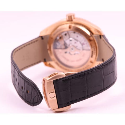 OMEGA 232.63.42.21.01.001 Seamaster Planet Ocean Black Dive Watch with Automatic Movement, 600m Water Resistance and Stylish Ceramic Bezel