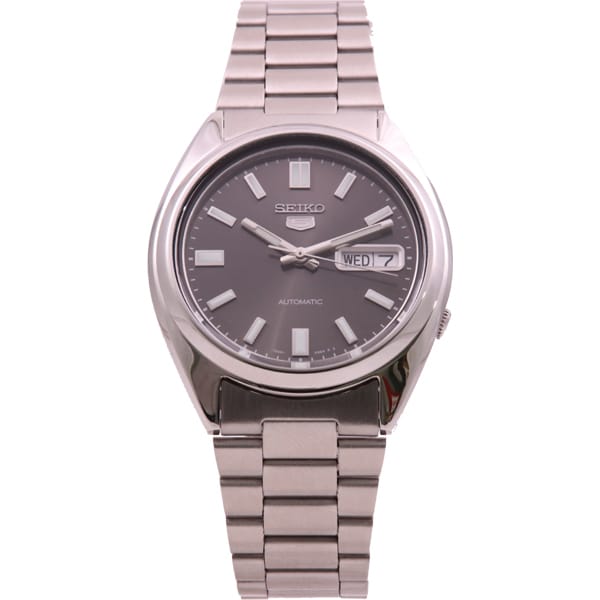 SEIKO SNXS79K1 Watch - Automatic Movement Stainless Steel Bracelet Gray Dial Water Resistant
