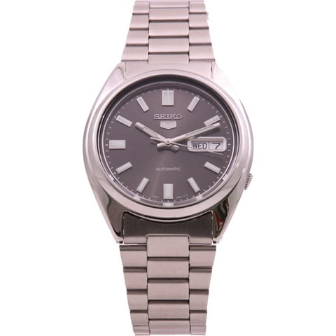 SEIKO SNXS79K1 Watch - Automatic Movement Stainless Steel Bracelet Gray Dial Water Resistant