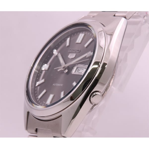 SEIKO SNXS79K1 Watch - Automatic Movement Stainless Steel Bracelet Gray Dial Water Resistant (Image 2)