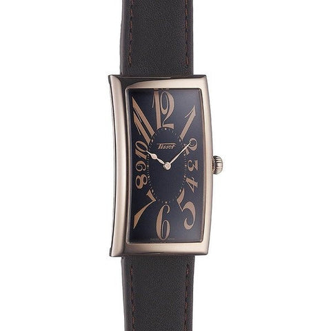 TISSOT T117.509.36.052.00 Watch - Heritage Banana Black PVD Calf Leather 2 Year Warranty Classic Design Men's Watch (Image 2)