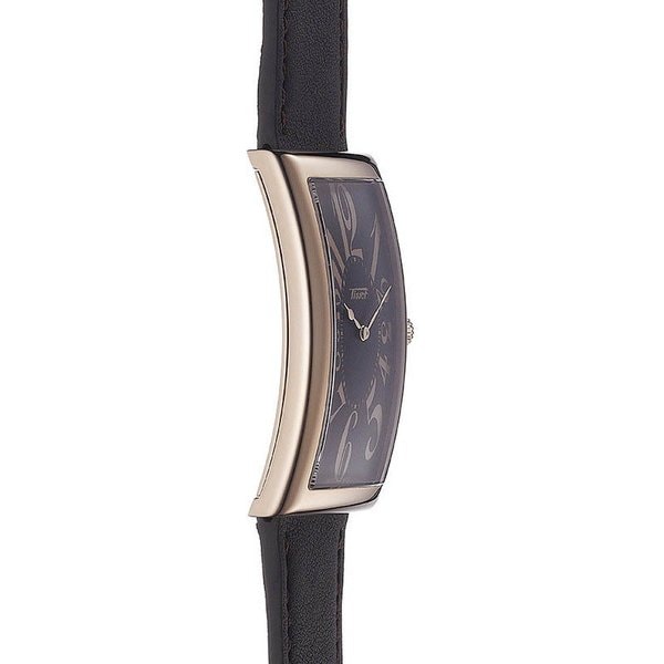 TISSOT T117.509.36.052.00 Watch - Heritage Banana Black PVD Calf Leather 2 Year Warranty Classic Design Men's Watch (Image 4)