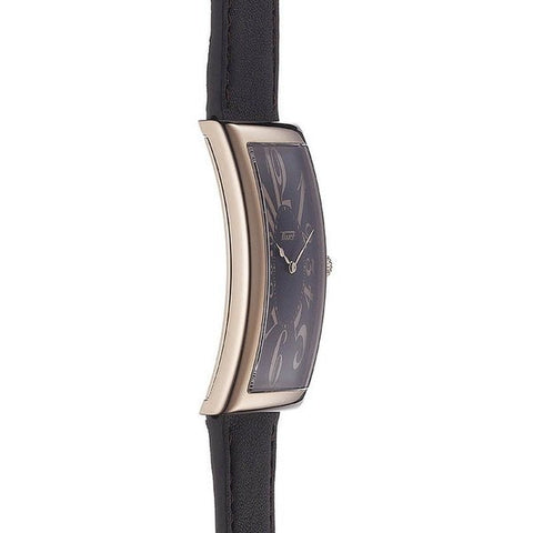 TISSOT T117.509.36.052.00 Watch - Heritage Banana Black PVD Calf Leather 2 Year Warranty Classic Design Men's Watch (Image 4)