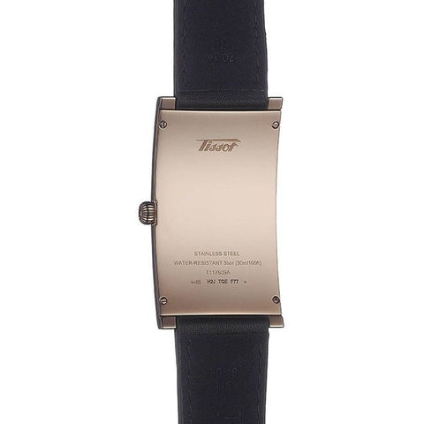 TISSOT T117.509.36.052.00 Watch - Heritage Banana Black PVD Calf Leather 2 Year Warranty Classic Design Men's Watch (Image 10