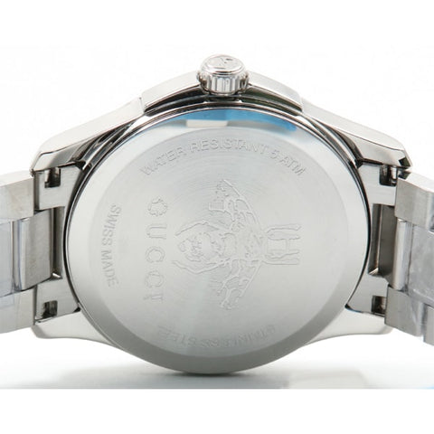 GUCCI YA1264029 Ladies G Timeless Black Watch with Swiss Quartz Movement, Elegant Design and Water Resistance for Everyday Luxury