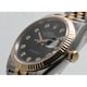 Rolex Ju36 Black Dial 10 Diamond Bezel Automatic Movement 5-Year Warranty