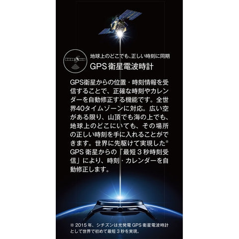 CITIZEN CC7005 16F Men's Satellite Wave GPS Eco Drive Watch with Black/White Design, Advanced Timekeeping, and Global Coverage