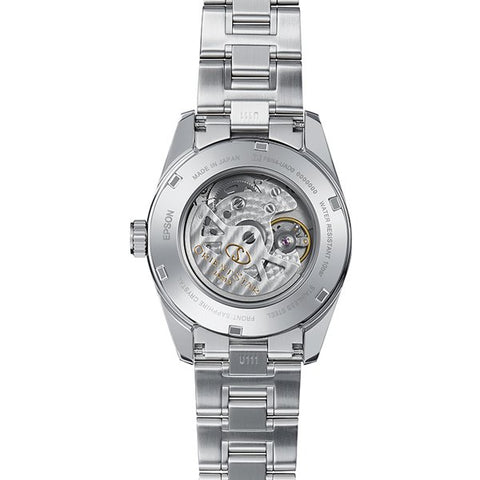 ORIENT RK AU0005L Star Contemporary Automatic Men's Watch with Manual Winding and Durable SUS316L Metal Band for Timeless Style