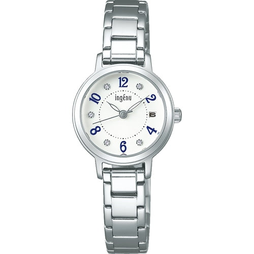 SEIKO AHJK444 Watch - Ladies Angeline White Dial Metal Band Elegant Design Water Resistant Women's Watch