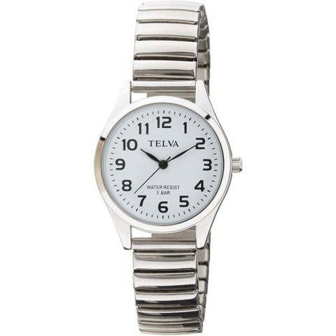 CLEVER TE AL149 WTS Elegant Ladies Analog Watch with Water Resistant Design, Stylish Silver Tone, and Durable Mineral Glass for Everyday Wear