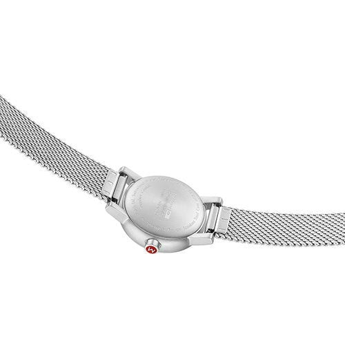 MONDAINE MSE.26110.SM Watch - Evo2 Petit Mesh Bracelet MONDAINE White/Mesh - Stylish Swiss Watch for Everyday Wear (Image 2)