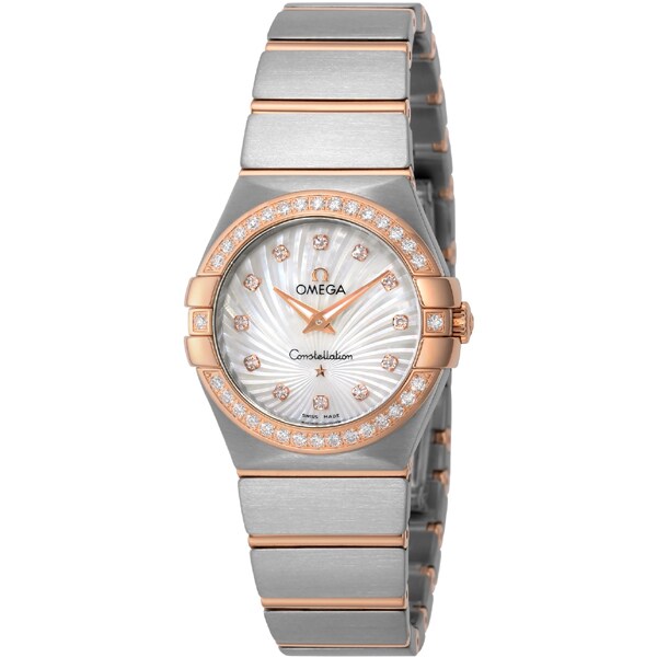 OMEGA 123.25.27.60.55.002 Watch - OMEGA Constellation 5-Year Warranty White - Luxury Swiss Watch with Elegant Design