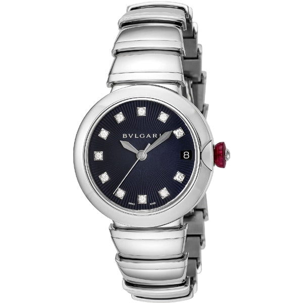 BVLGARI LU33C3SSD/11 Watch - Lucea [Lvcea] 2-Year Warranty [Parallel Import] Black [Parallel Import]
