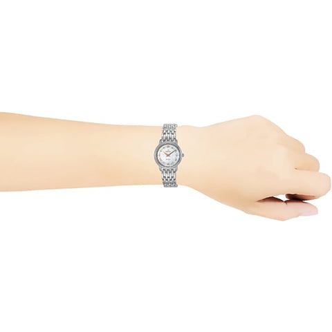 OMEGA 424.10.27.60.55.001 De Ville Prestige Watch with Elegant White Dial, 5 Year Warranty and Luxurious Design