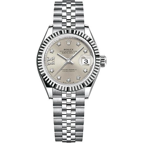 ROLEX 279174 Watch - ROLEX Datejust 28mm Pink Roman 5-Link Watch - Luxury Swiss Timepiece [Parallel Import]