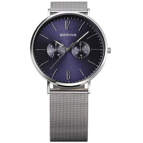 "BERING 14240-307 Changes QT BL Mesh - Stylish Scandinavian Watch Collection"