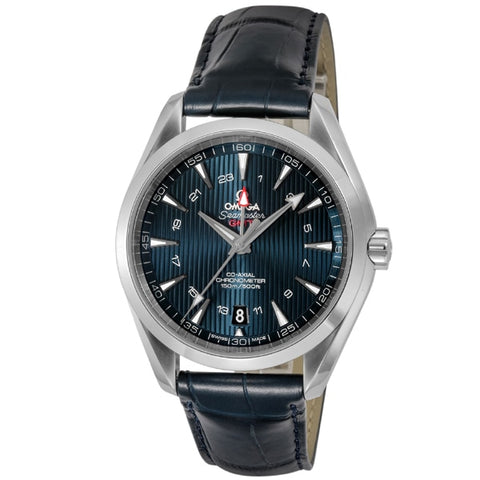 OMEGA 231.13.43.22.03.001 Seamaster Aqua Terra 150M Blue Dial Luxury Watch with 5 Year Warranty and Precision Timekeeping