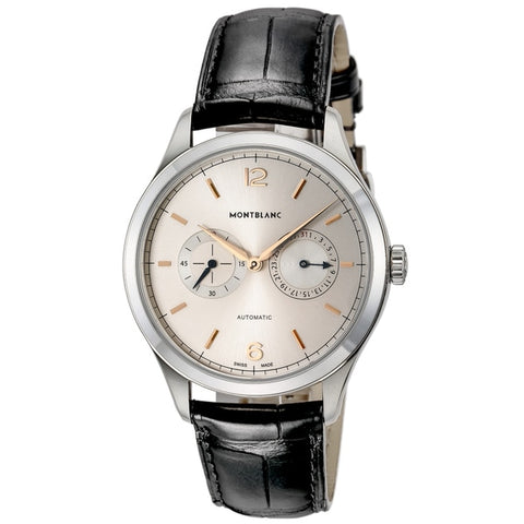 MONTBLANC 114872 Heritage Chronometrie Silver Timepiece with 2