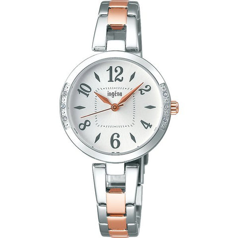 SEIKO AHJK448 Watch - Ladies Angeline Elegant Design Water Resistant Quartz Watch with Date Function and Classic Style
