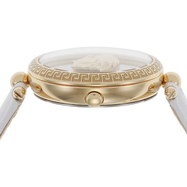 VERSACE VECQ00218 Watch - Palazzo Empire White Analog Watch with Water Resistant Classic Design and Elegant Style (Image 2)