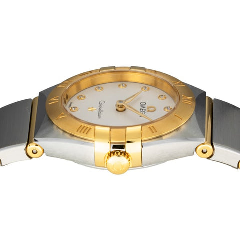 OMEGA 131.20.25.60.52.002 OMEGA Constellation Manhattan Quartz 25MM - Elegant Swiss Luxury Watch for Women
