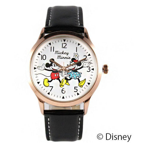 No Brand DY405MMRG Disney Character Watch Mickey & Minnie Charm Stylish Design Durable Build Fun Gift Idea