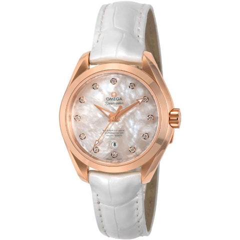 OMEGA 231.53.34.20.55.001 OMEGA Seamaster Aqua Terra 5-Year Warranty White - Luxury Swiss Watch for Men