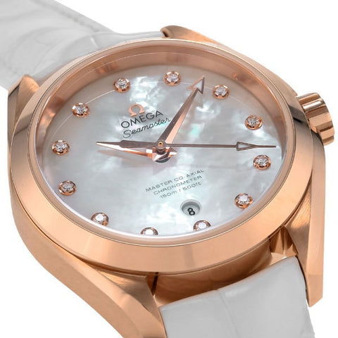 OMEGA 231.53.34.20.55.001 OMEGA Seamaster Aqua Terra 5-Year Warranty White - Luxury Swiss Watch for Men