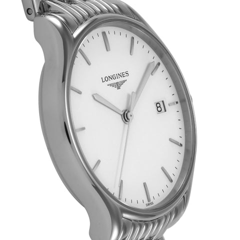 Longines L4.359.4.12.6 Watch - Reel [Lyre] 2-Year Warranty White | Swiss Luxury Watch with Elegant Design (Image 2)
