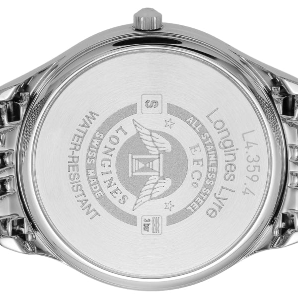 Longines L4.359.4.12.6 Watch - Reel [Lyre] 2-Year Warranty White | Swiss Luxury Watch with Elegant Design (Image 5)