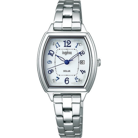 ALBA AHJD414 【Solar Watch】 Angeline ALBA (INGENU) Starting Solar Tonneau - Elegant Timepiece for Every Occasion