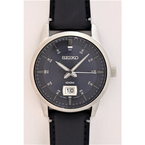 SEIKO SUR287P1 Watch - Quartz Men's Stainless Steel 100M Water Resistant 42mm Classic Design Watch