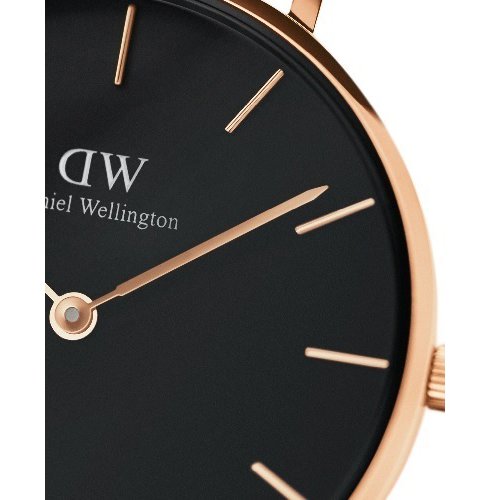 Daniel Wellington DW00100307 Watch - Petite 36 Ashfield R BK Daniel Wellington - Stylish Women's Watch (Image 2)